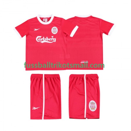 Fußballtrikots Liverpool LWP Retro Kinder 1997 1998 Kurzarm Heimtrikotsatz kaufen